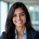 Professional headshot of Aisha Khan, Partner, Digital Transformation
