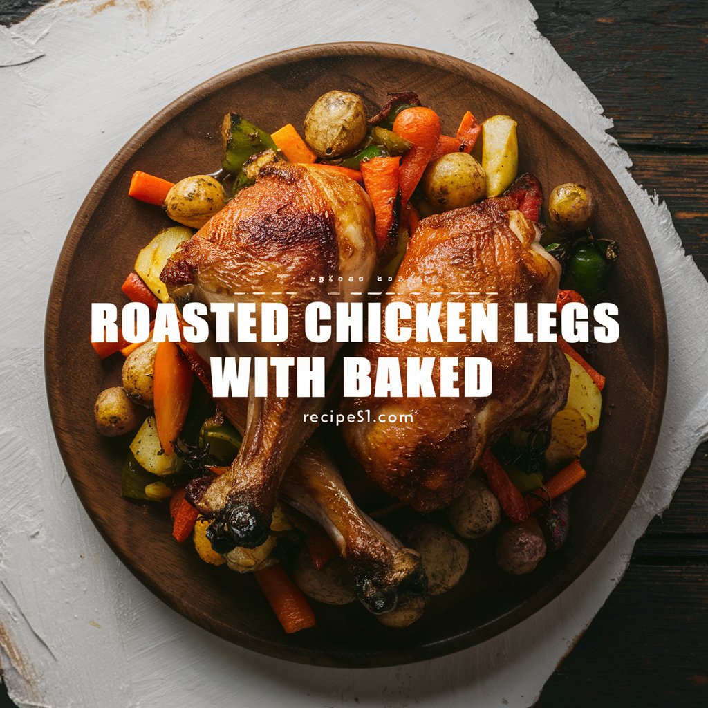 Roasted Chicken Legs with Baked