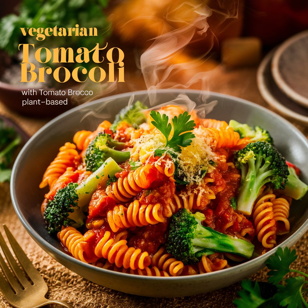 vegetarian pasta fusilli