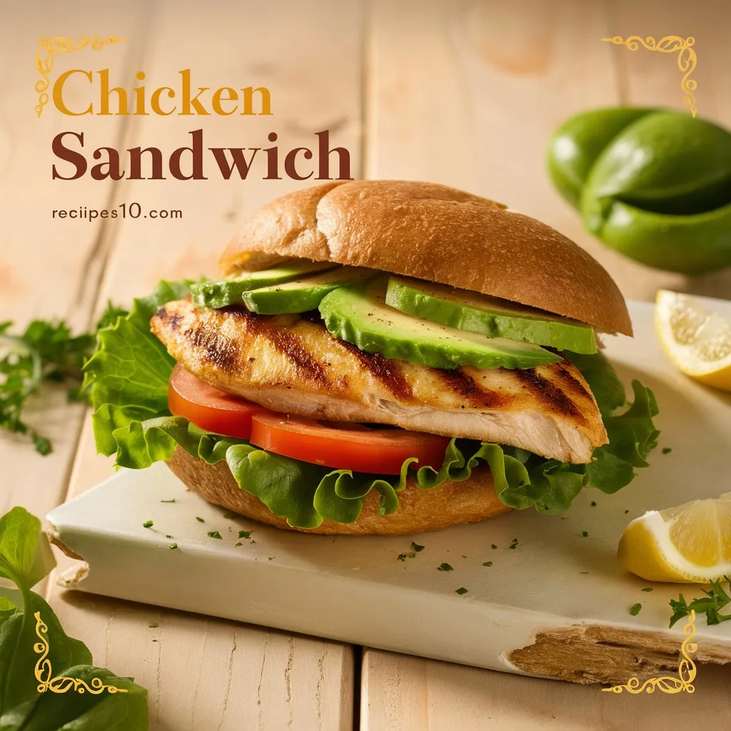 Chicken Sandwich Recipe