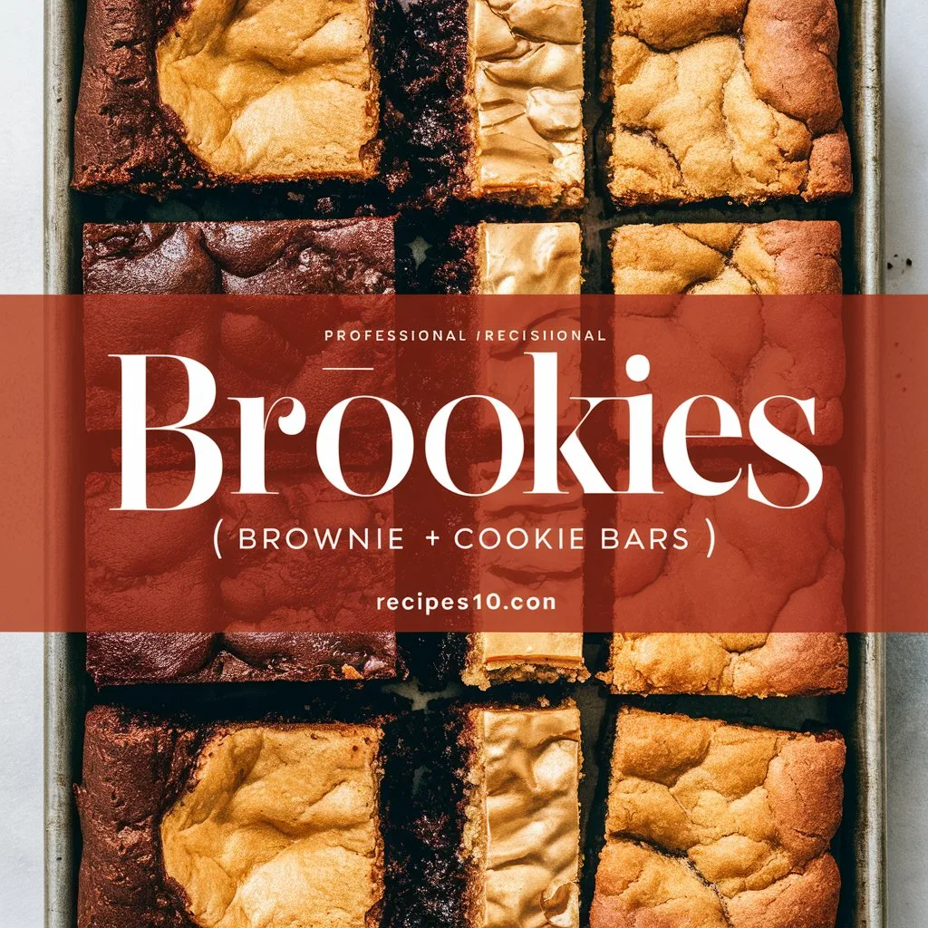 Brookies Recipe (Brownie + Cookie Bars)