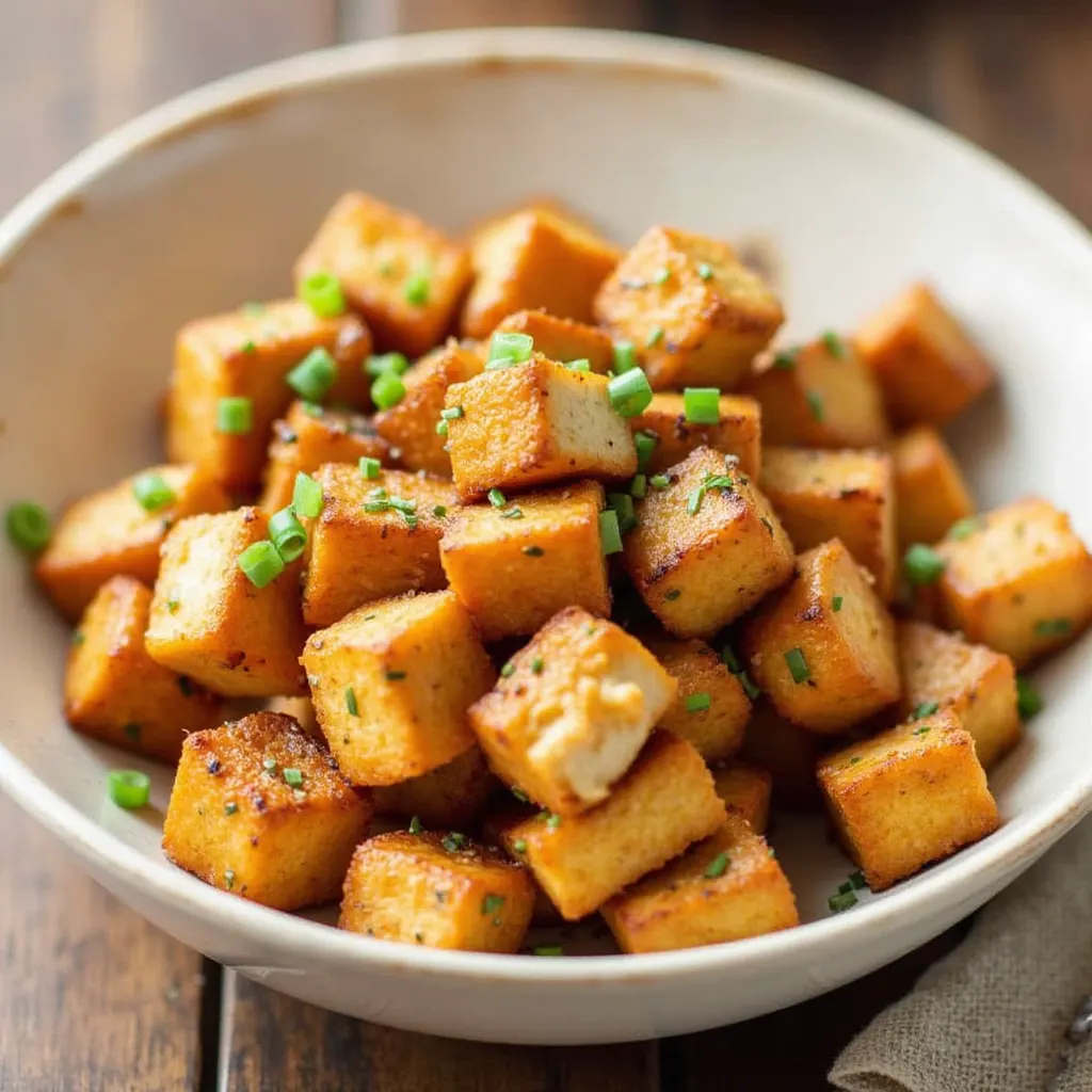 Healthy Fried Tofu Recipe for Home Cooks